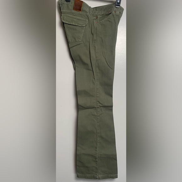 Lucky Brand Dungarees by Gene Montesano Juniper Flare Regular Fit Size 6/28 - Picture 8 of 12